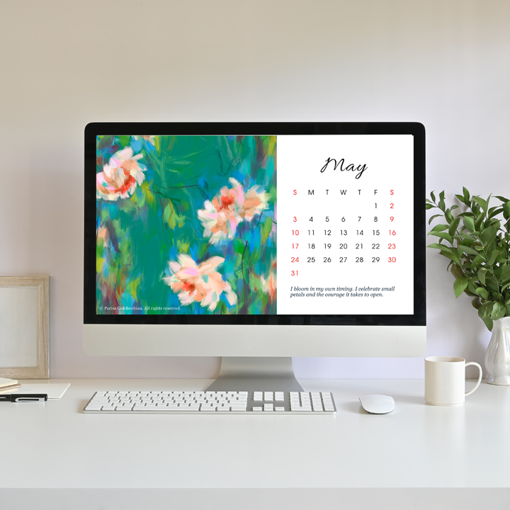 2026 Calendar: A Year of Becoming