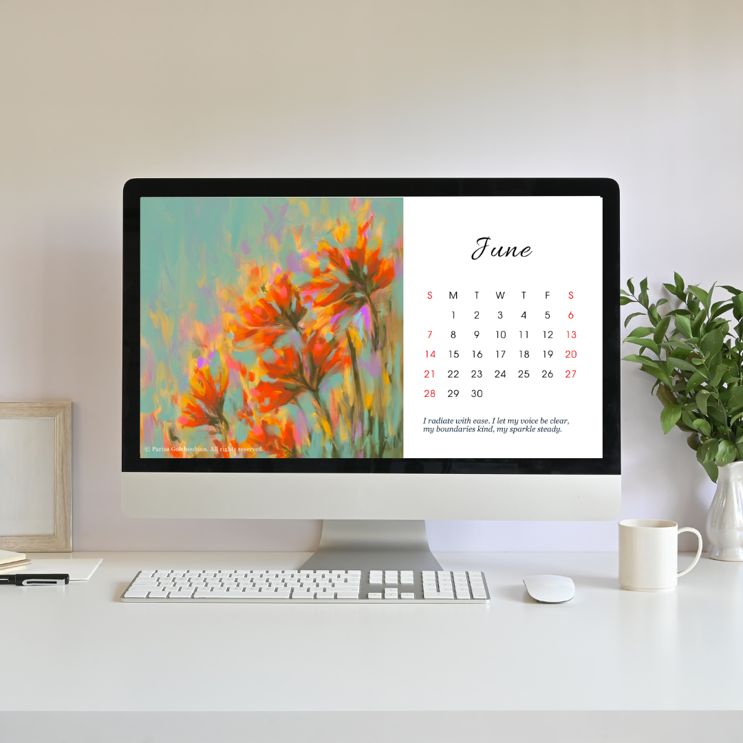 2026 Calendar: A Year of Becoming