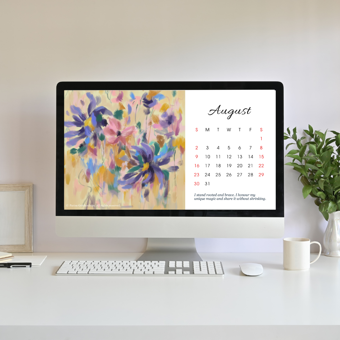 2026 Calendar: A Year of Becoming